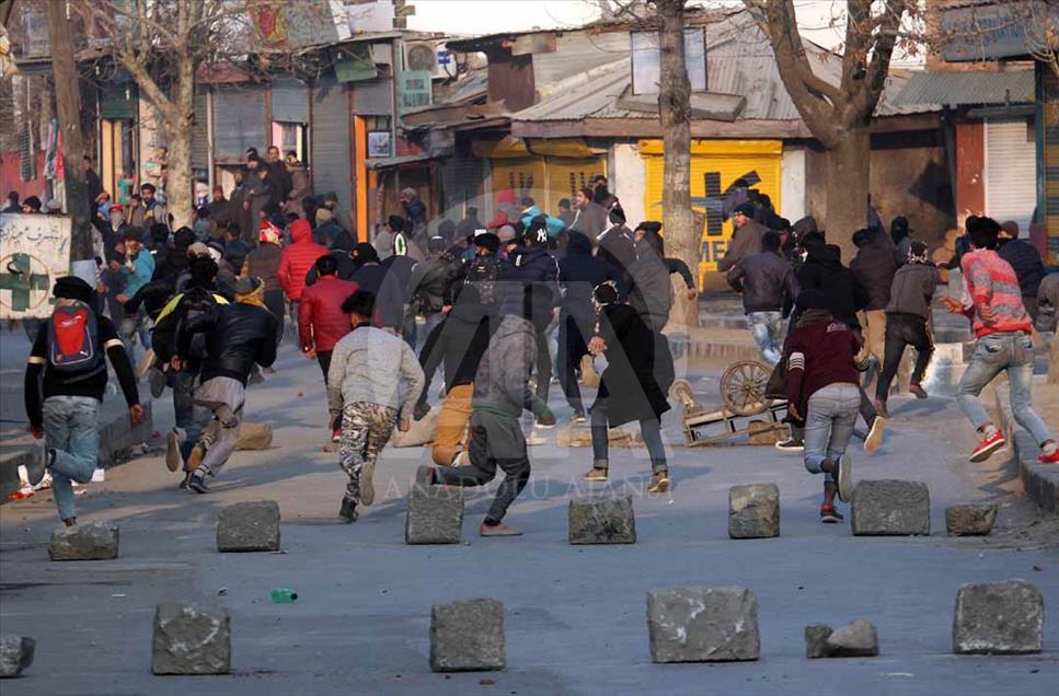 Protestas en Cachemira