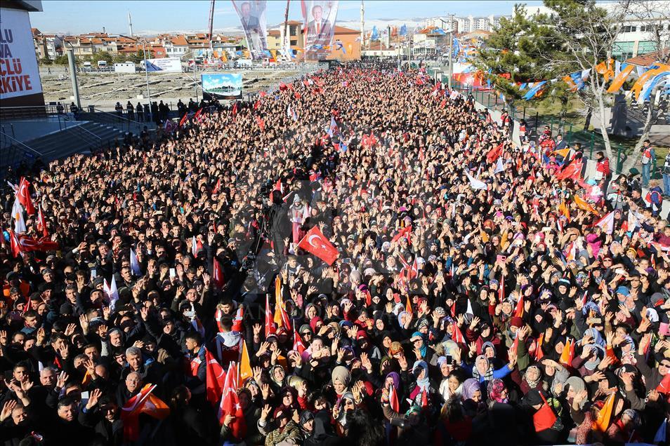 Cumhurbaşkanı Erdoğan, Kütahya'da