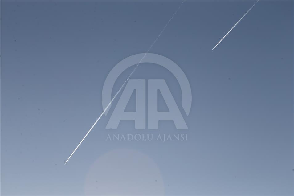Турецкая авиация бомбит объекты террористов в Африне