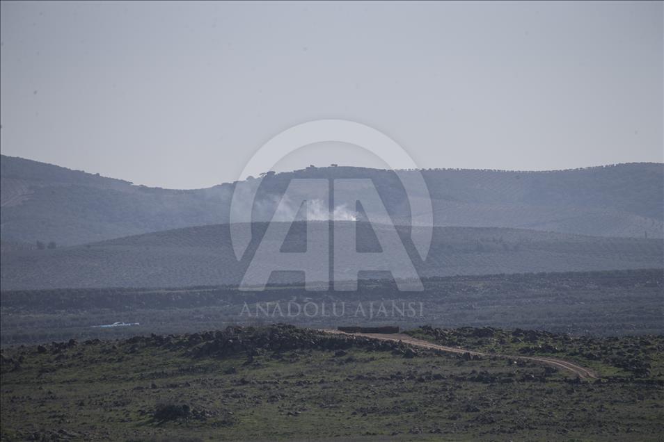 TSK Afrin'deki terör hedeflerini vurdu
