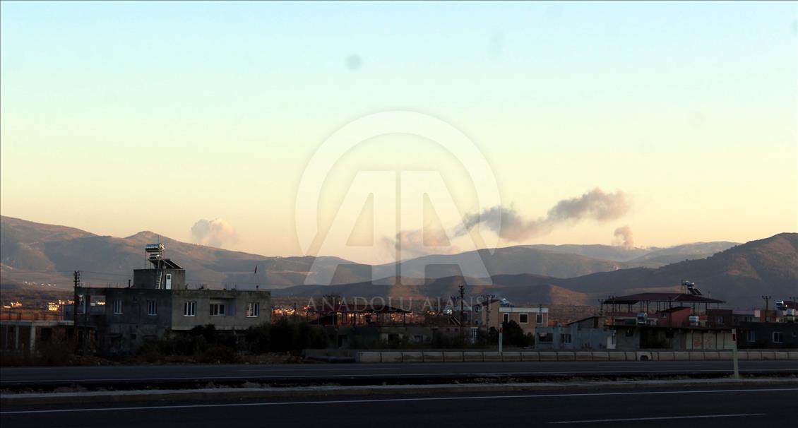 جنگنده های ترکیه مقر دیده‌بانی پ.ی.د/ پ.ک.ک در عفرین را هدف قرار دادند
