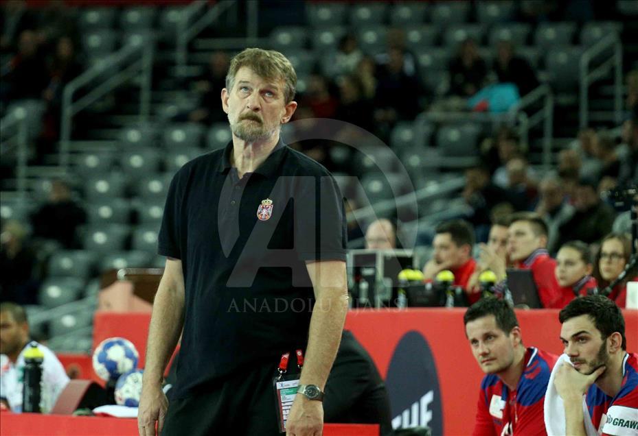 Zagreb, 22. siječanj 2018:


Trener Srbije Jovica Cvetković na