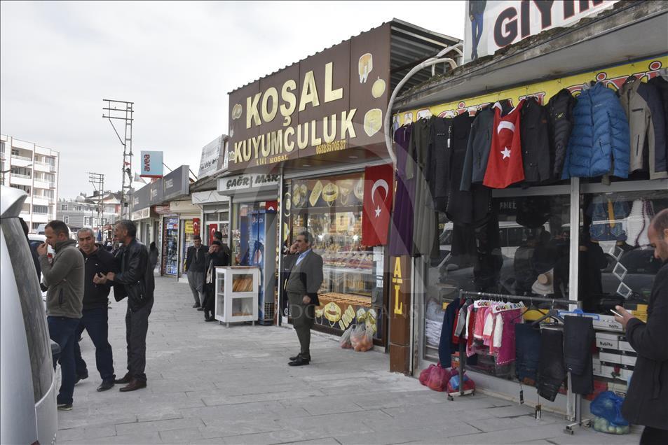 Güneydoğu'da Zeytin Dalı Harekatı'na bayraklı destek