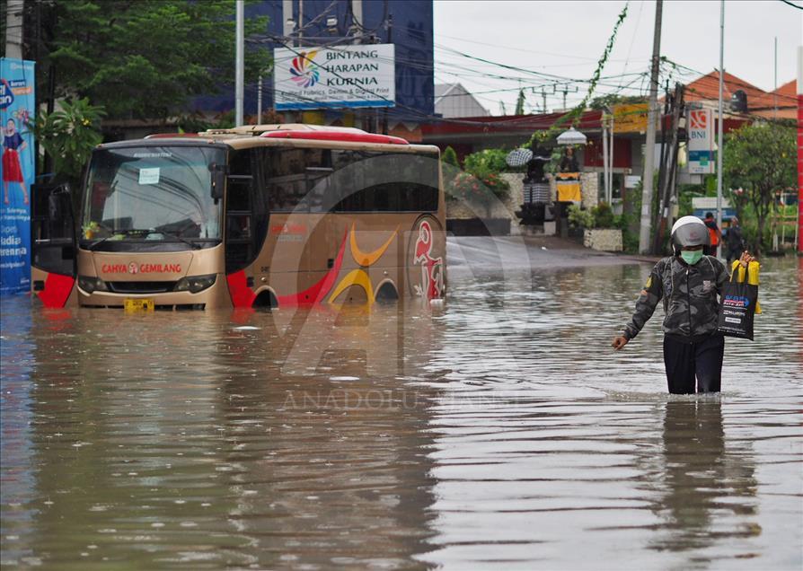 Heavy rain in Bali - Anadolu Agency