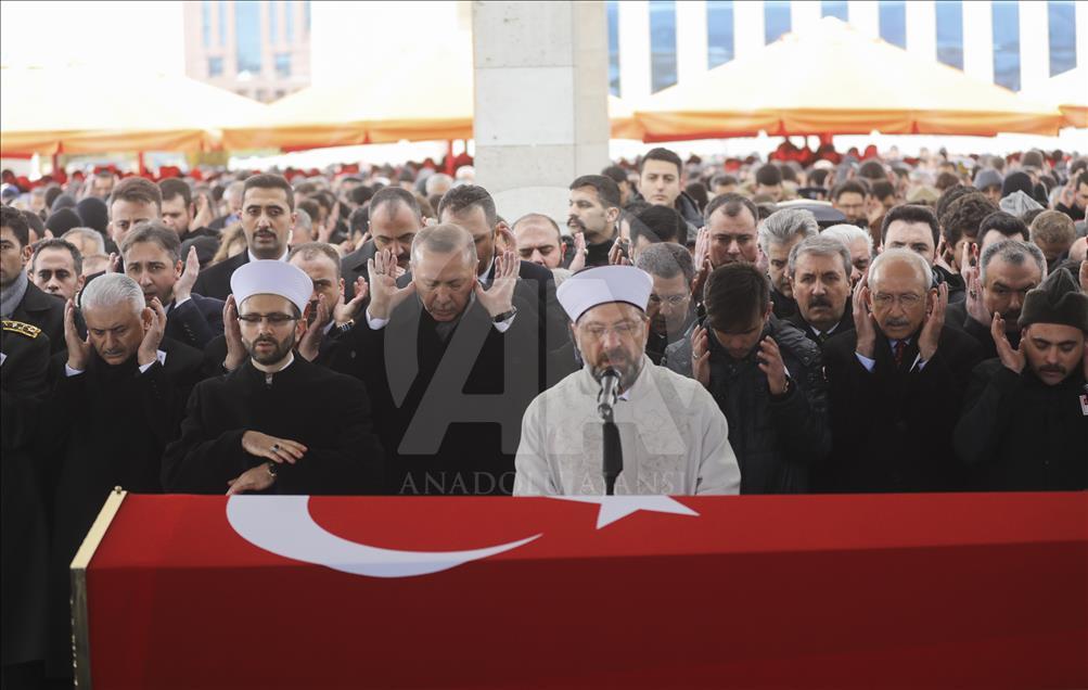 Şehit Piyade Astsubay Üstçavuş Musa Özalkan'ın cenaze namazı 