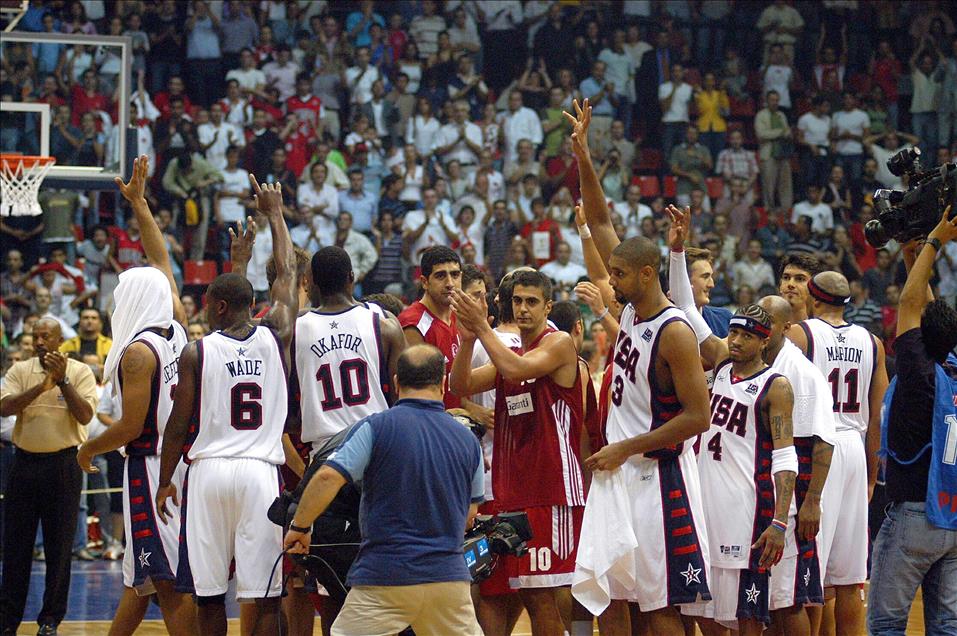 TURKIYE - ABD BASKETBOL MACI