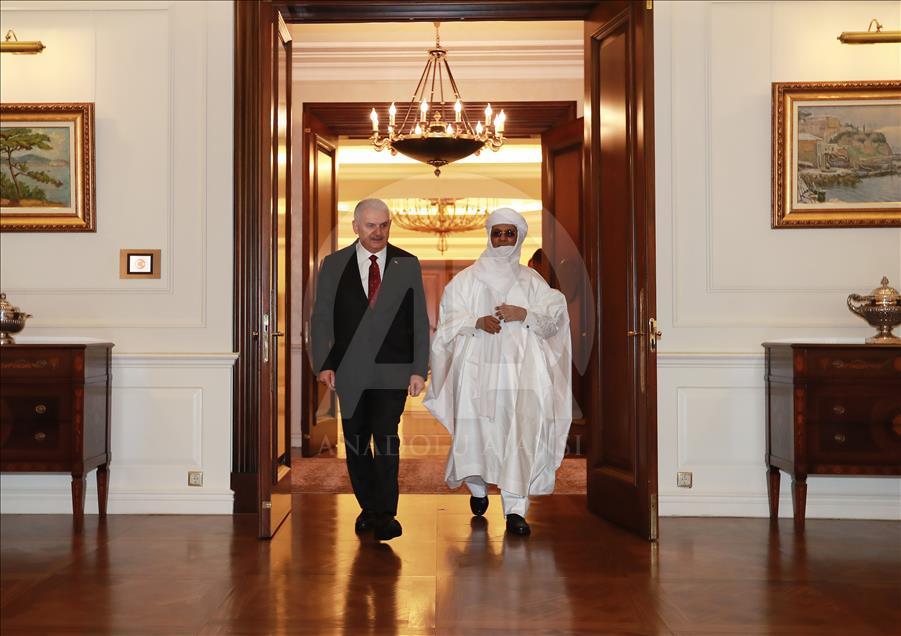 استقبال رسمی از نخست‌وزیر نیجر در آنکارا