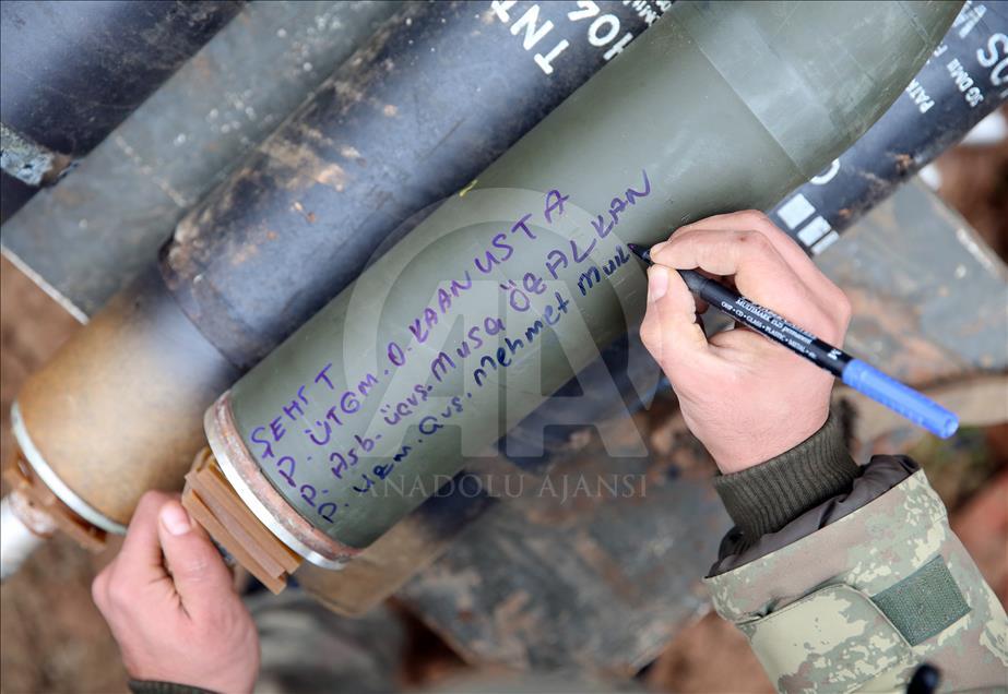 ВС Турции мстят за павших в Африне военных