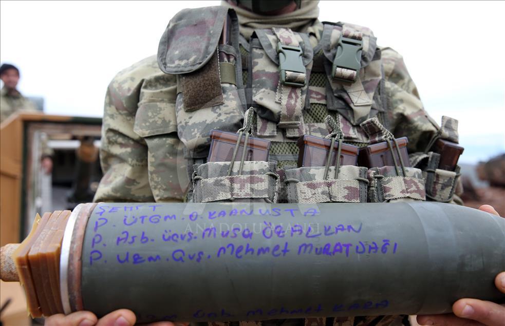 ВС Турции мстят за павших в Африне военных