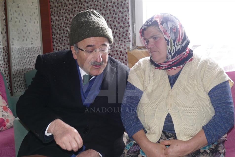 Eren Bülbül'ün ailesi için yaptırılan evin inşaatı devam ediyor