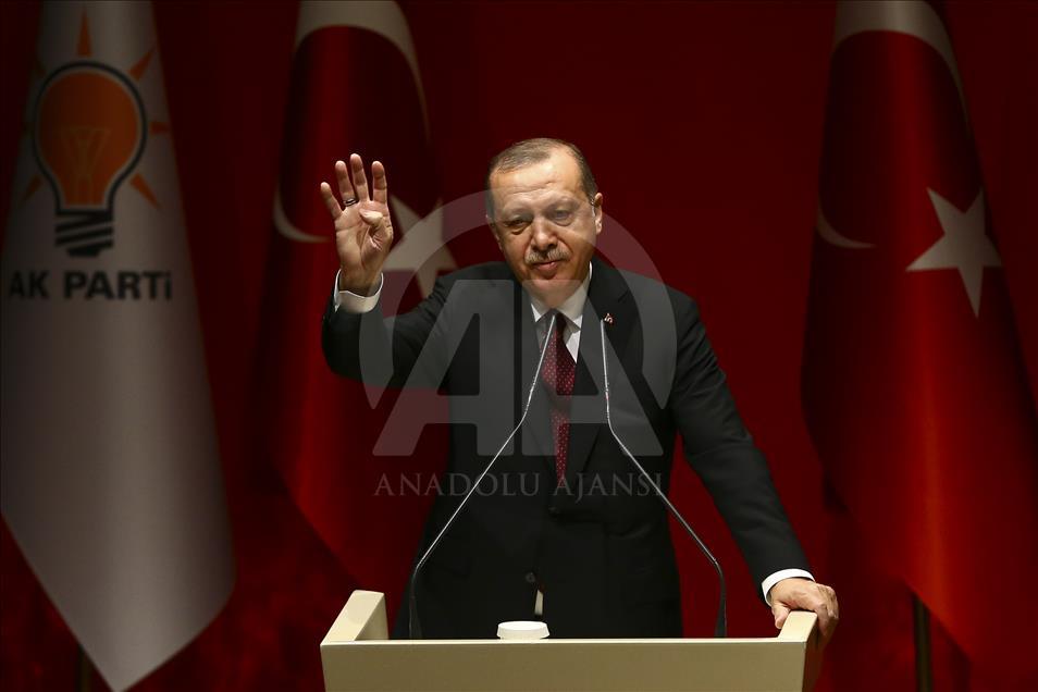 Cumhurbaşkanı ve AK Parti Genel Başkanı Erdoğan
