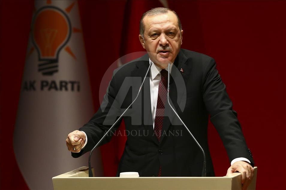 Cumhurbaşkanı ve AK Parti Genel Başkanı Erdoğan
