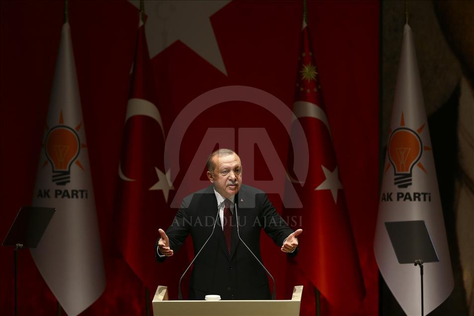 Cumhurbaşkanı ve AK Parti Genel Başkanı Erdoğan
