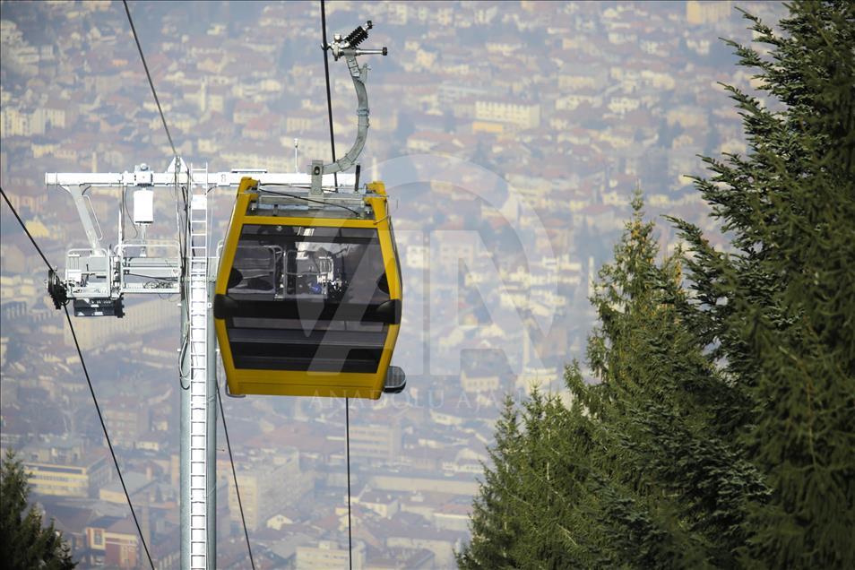 Gondole Trebevićke žičare nakon više od dvije decenije ponovno iznad Sarajeva