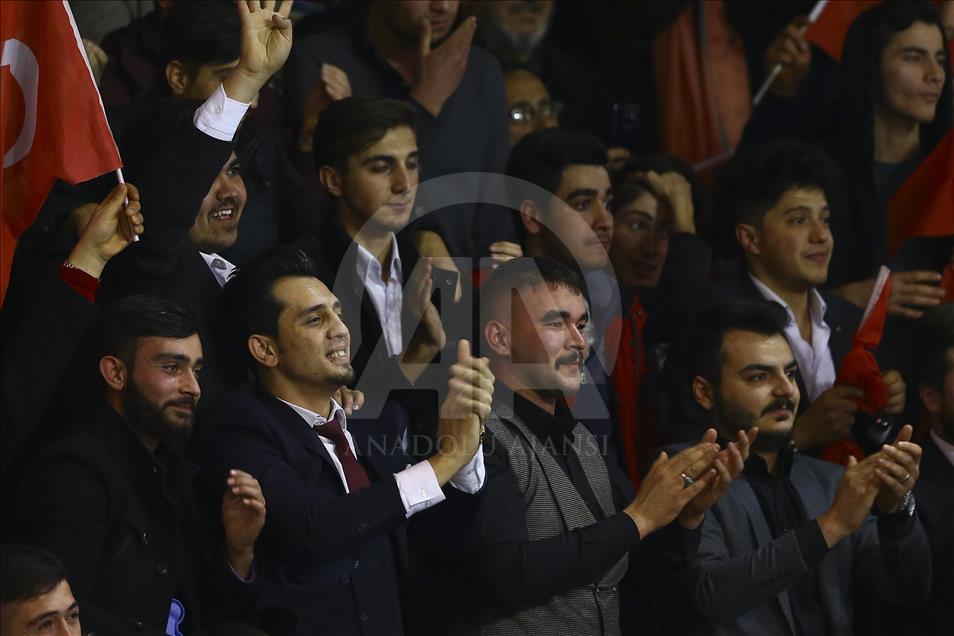 Cumhurbaşkanı ve AK Parti Genel Başkanı Erdoğan, Çorum'da