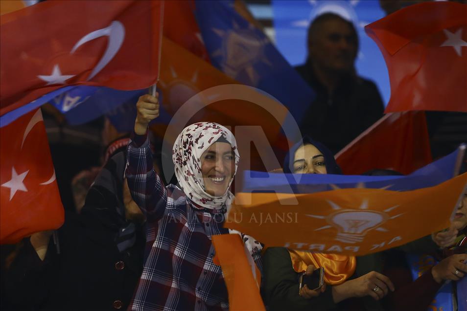 Cumhurbaşkanı ve AK Parti Genel Başkanı Erdoğan, Çorum'da