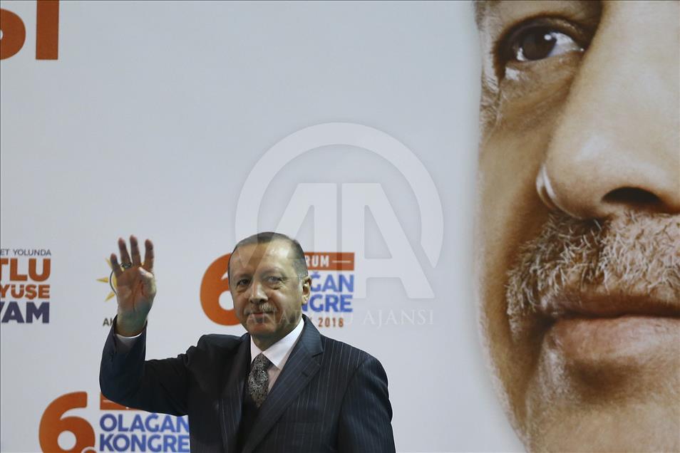 Cumhurbaşkanı ve AK Parti Genel Başkanı Erdoğan, Çorum'da
