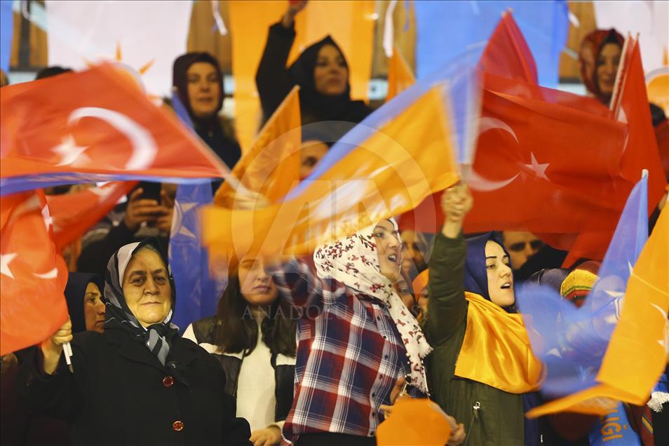 Cumhurbaşkanı ve AK Parti Genel Başkanı Erdoğan, Çorum'da