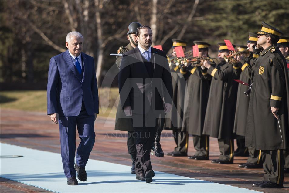 Lebanese PM Saad Hariri in Ankara
