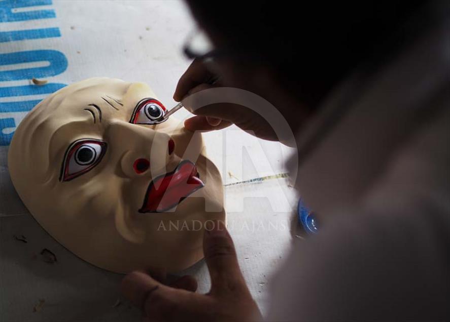 El festival de la 'Danza enmascarada' en Indonesia 