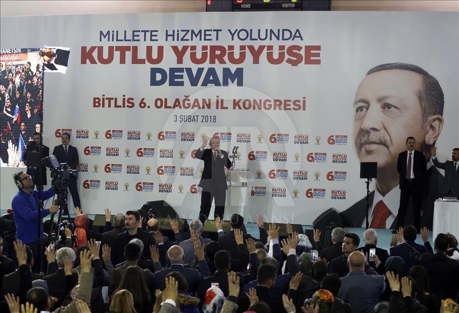 Cumhurbaşkanı ve AK Parti Genel Başkanı Recep Tayyip Erdoğan