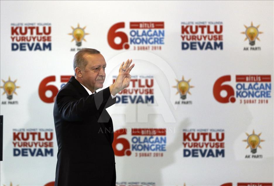 Cumhurbaşkanı ve AK Parti Genel Başkanı Recep Tayyip Erdoğan