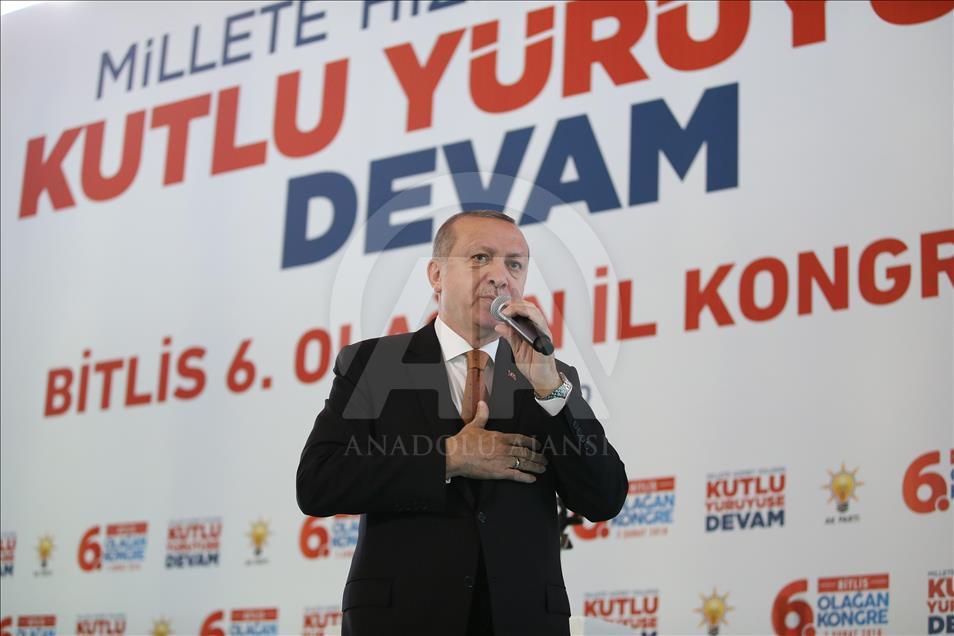 AK Parti Bitlis 6. Olağan İl Kongresi