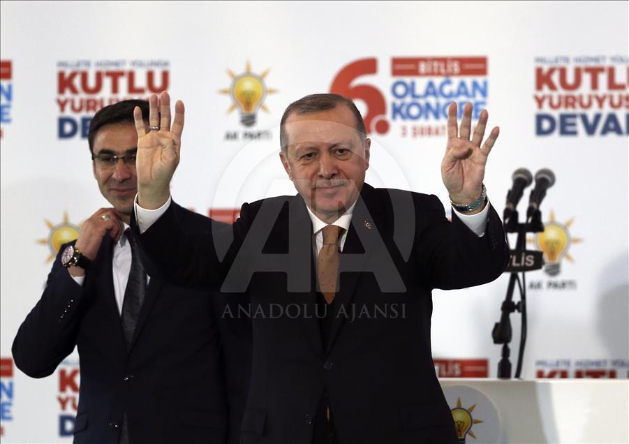 Cumhurbaşkanı ve AK Parti Genel Başkanı Recep Tayyip Erdoğan
