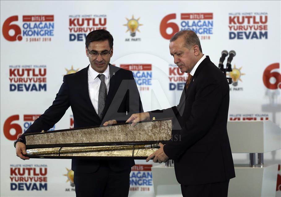 Cumhurbaşkanı ve AK Parti Genel Başkanı Recep Tayyip Erdoğan