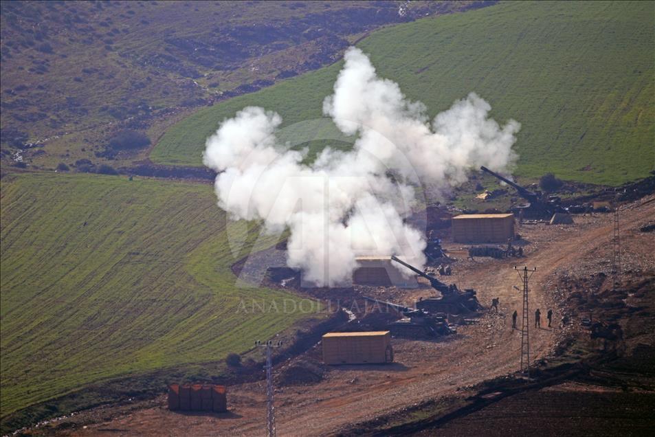 Rameau d'olivier: bombardements turcs contre les repaires des terroristes à Afrin