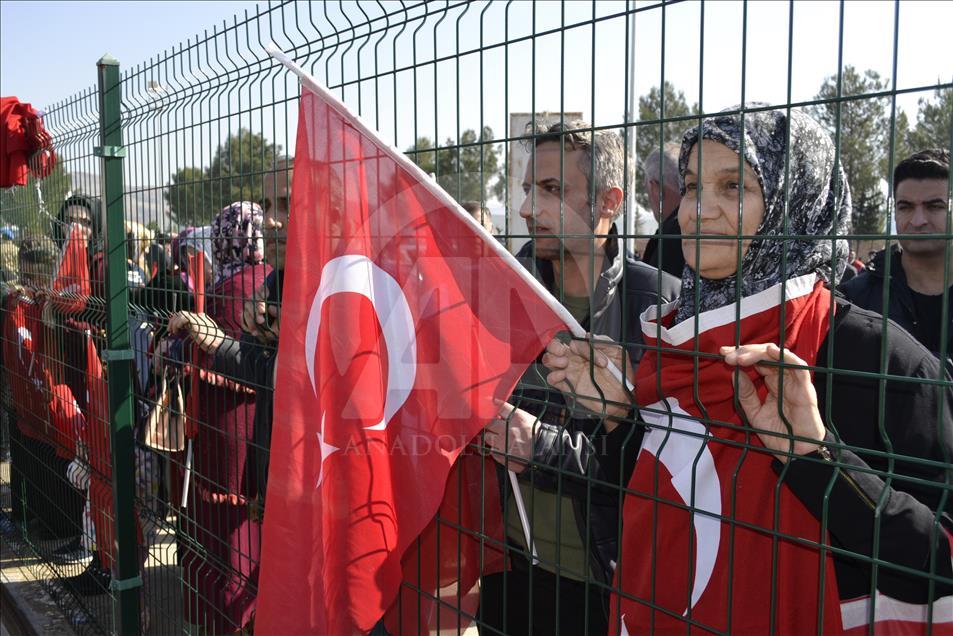 Siirt'ten Komandolar dualarla Afrin'e uğurlandı