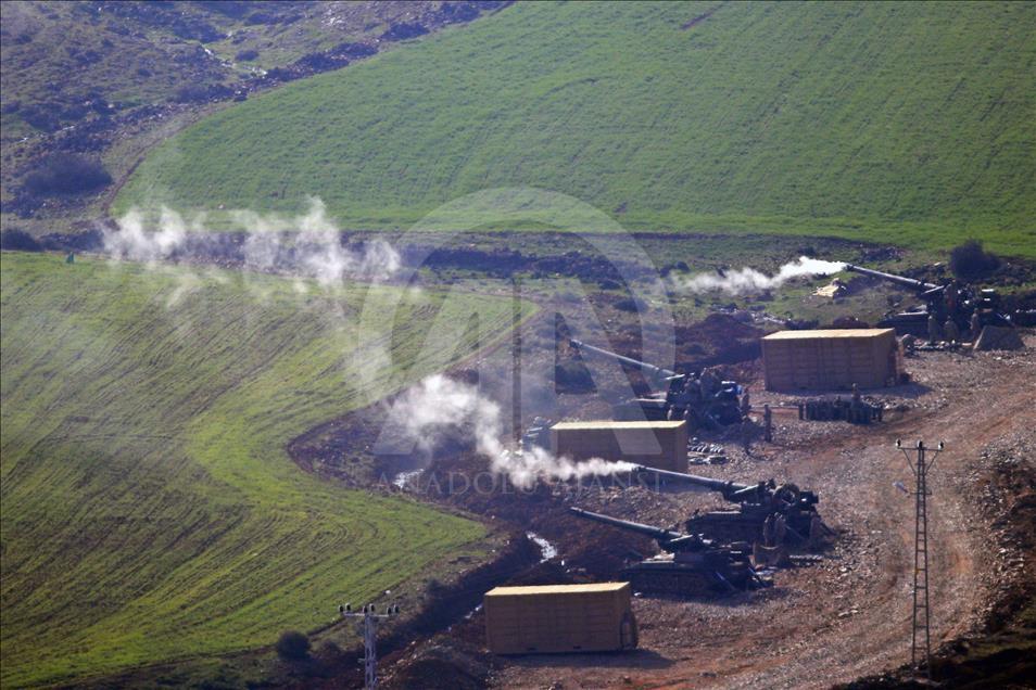 Rameau d'olivier: bombardements turcs contre les repaires des terroristes à Afrin
