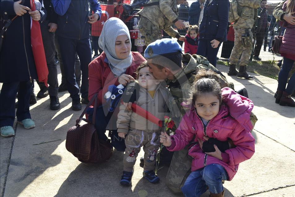 Siirt'ten Komandolar dualarla Afrin'e uğurlandı