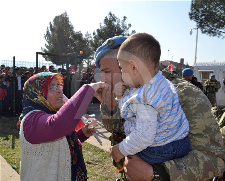 Siirt'ten Komandolar dualarla Afrin'e uğurlandı