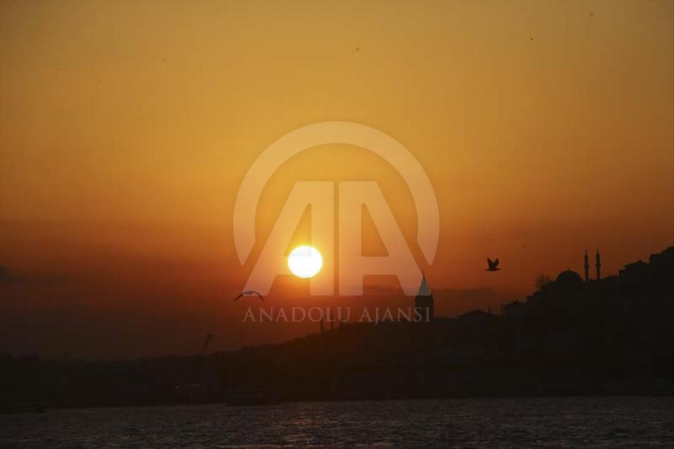 Atardecer en Estambul, Turquía