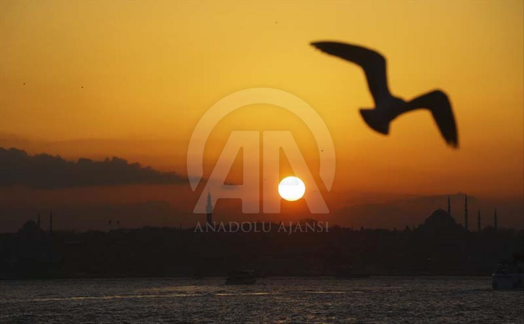 Atardecer en Estambul, Turquía