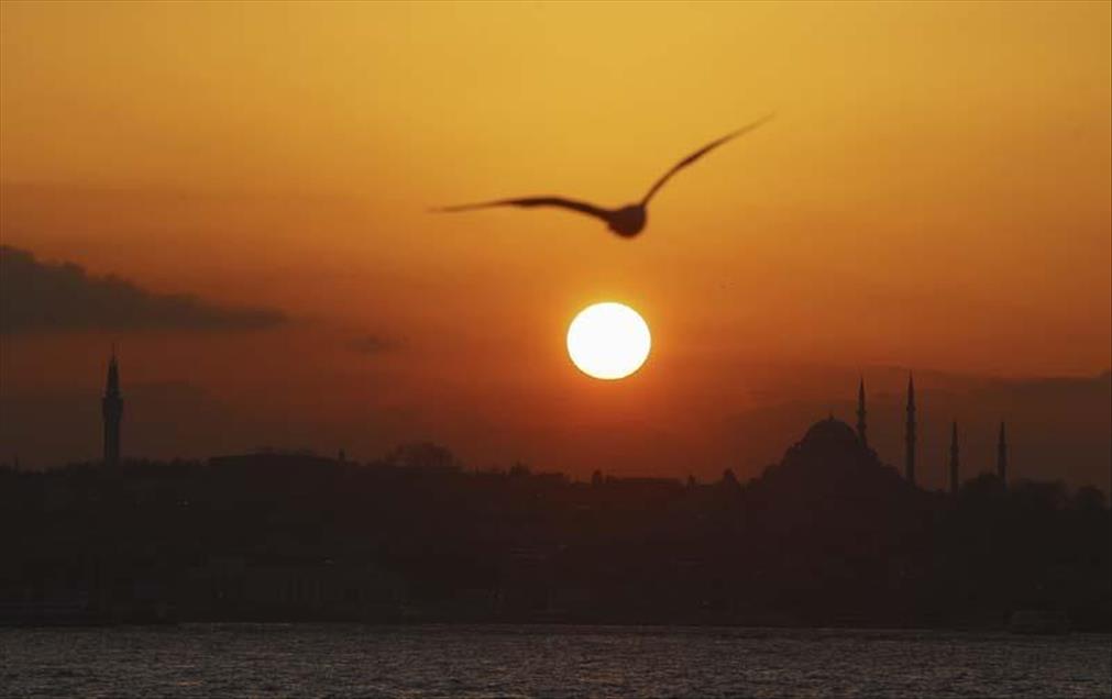 Atardecer en Estambul, Turquía