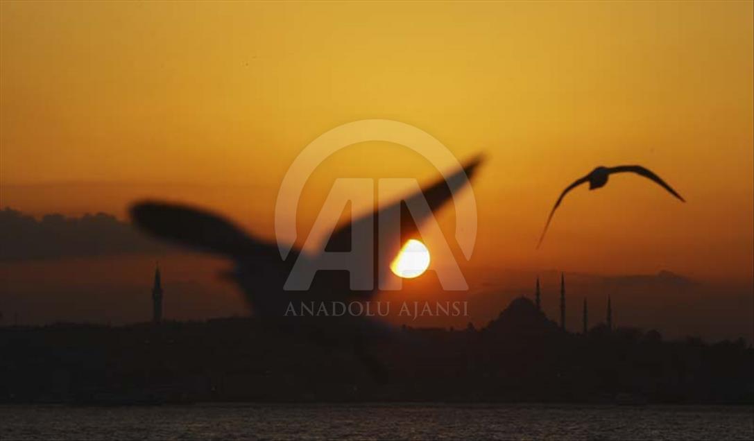 Atardecer en Estambul, Turquía