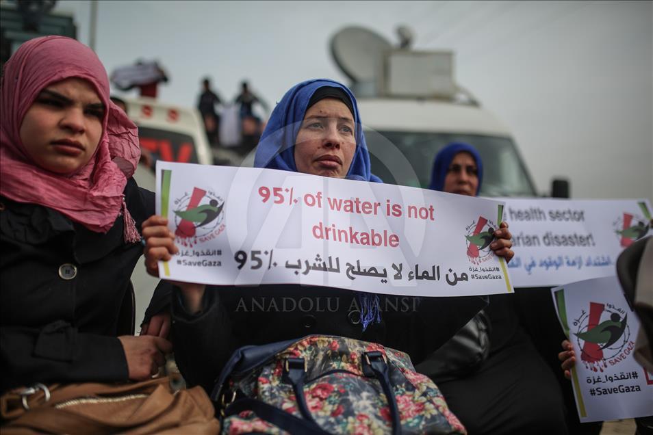 Gaza : Palestiniens à besoins spécifiques contre blocus israélien
