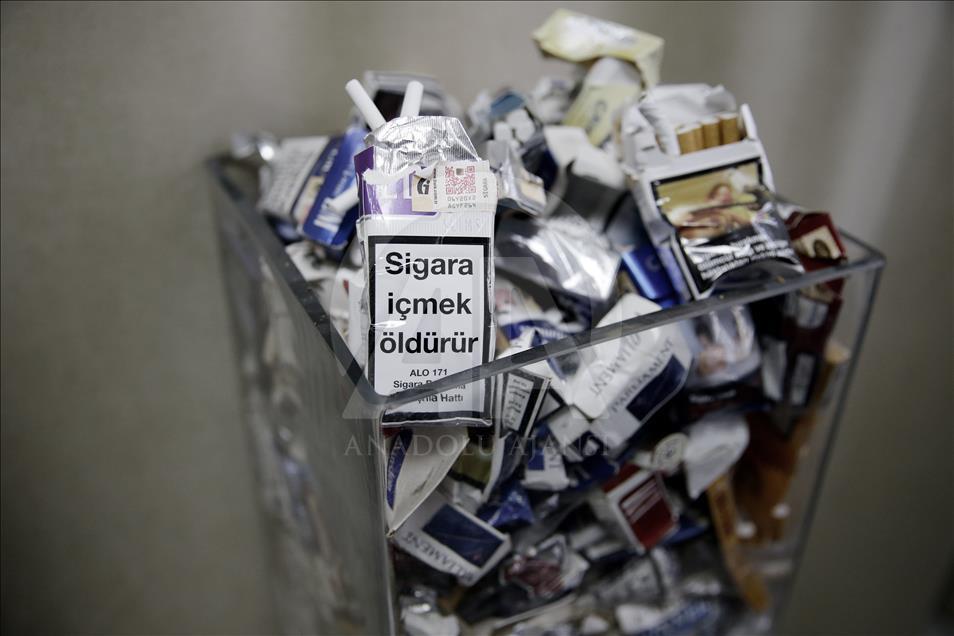 "İzmarit"le sigara bıraktırma yöntemi