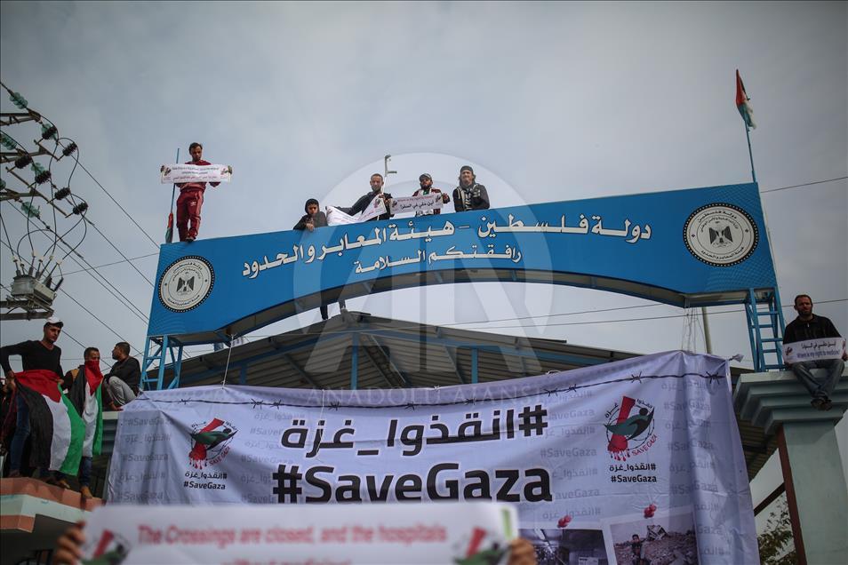 Gaza : Palestiniens à besoins spécifiques contre blocus israélien

