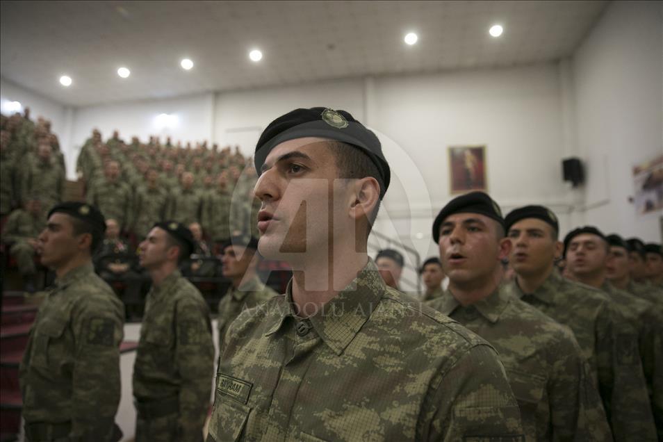 Uzman erbaşlar yemin etti