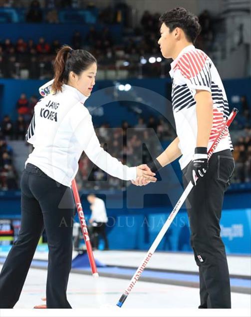 Equipo de curlin de Corea del Sur