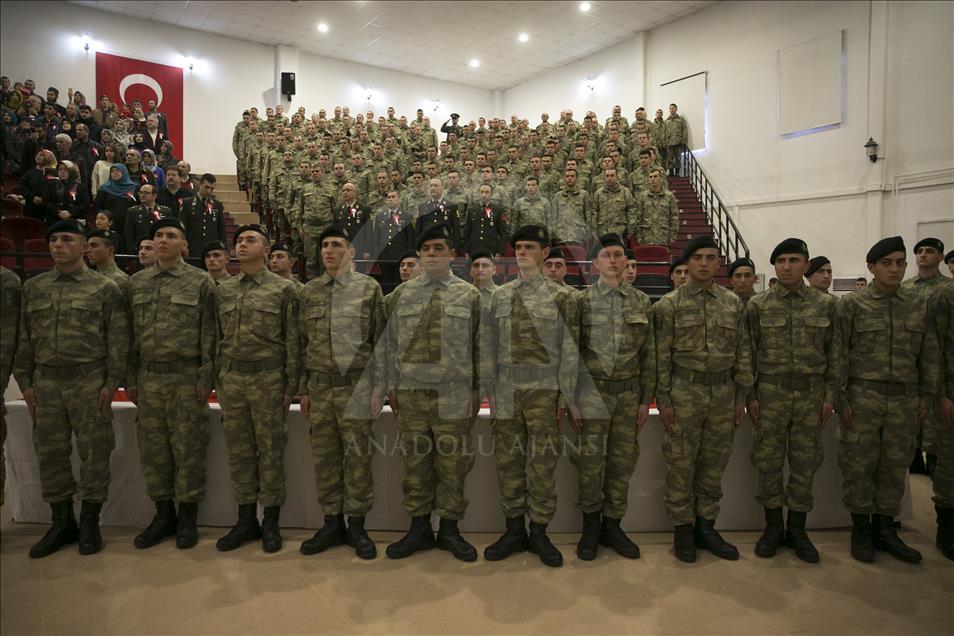Uzman erbaşlar yemin etti
