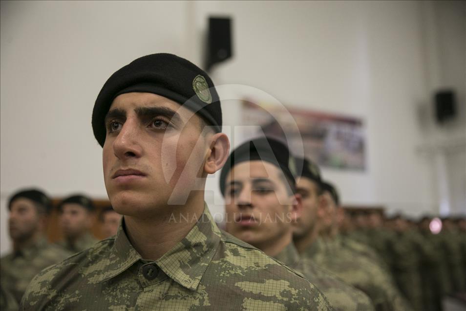 Uzman erbaşlar yemin etti