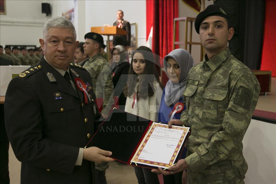 Uzman erbaşlar yemin etti