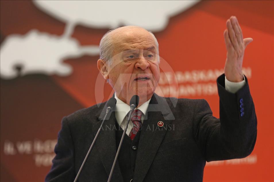 MHP Genel Başkanı Bahçeli, Antalya'da