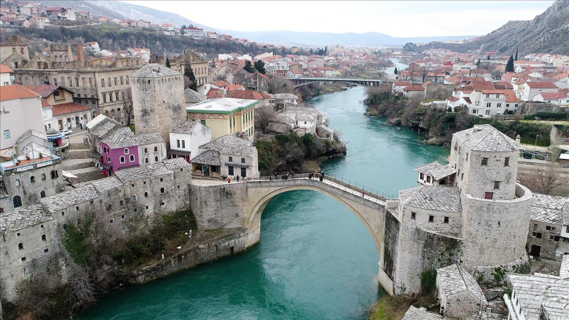 Tarihi Mostar Köprüsü