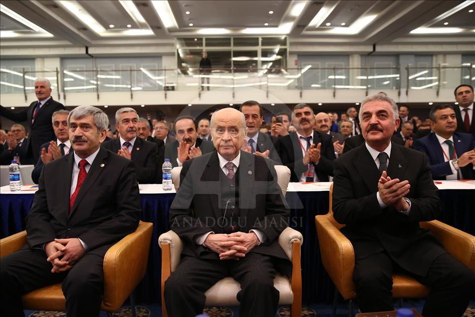 MHP Genel Başkanı Bahçeli, Antalya'da