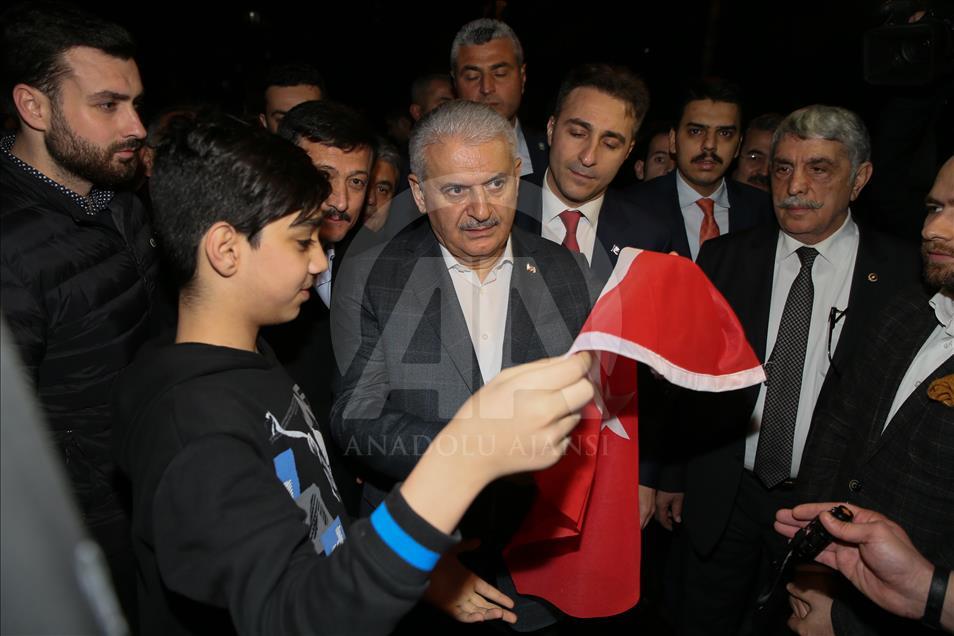 Başbakan Yıldırım İzmir'de